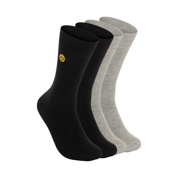 Borussia Dortmund BVB Business-Socken 2er-Set Gr. 39-46